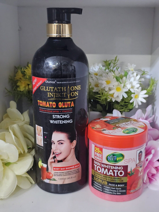 100% Original Veet Gold Tomatoe Super Scrub Tomato 🍅 Shower Gel