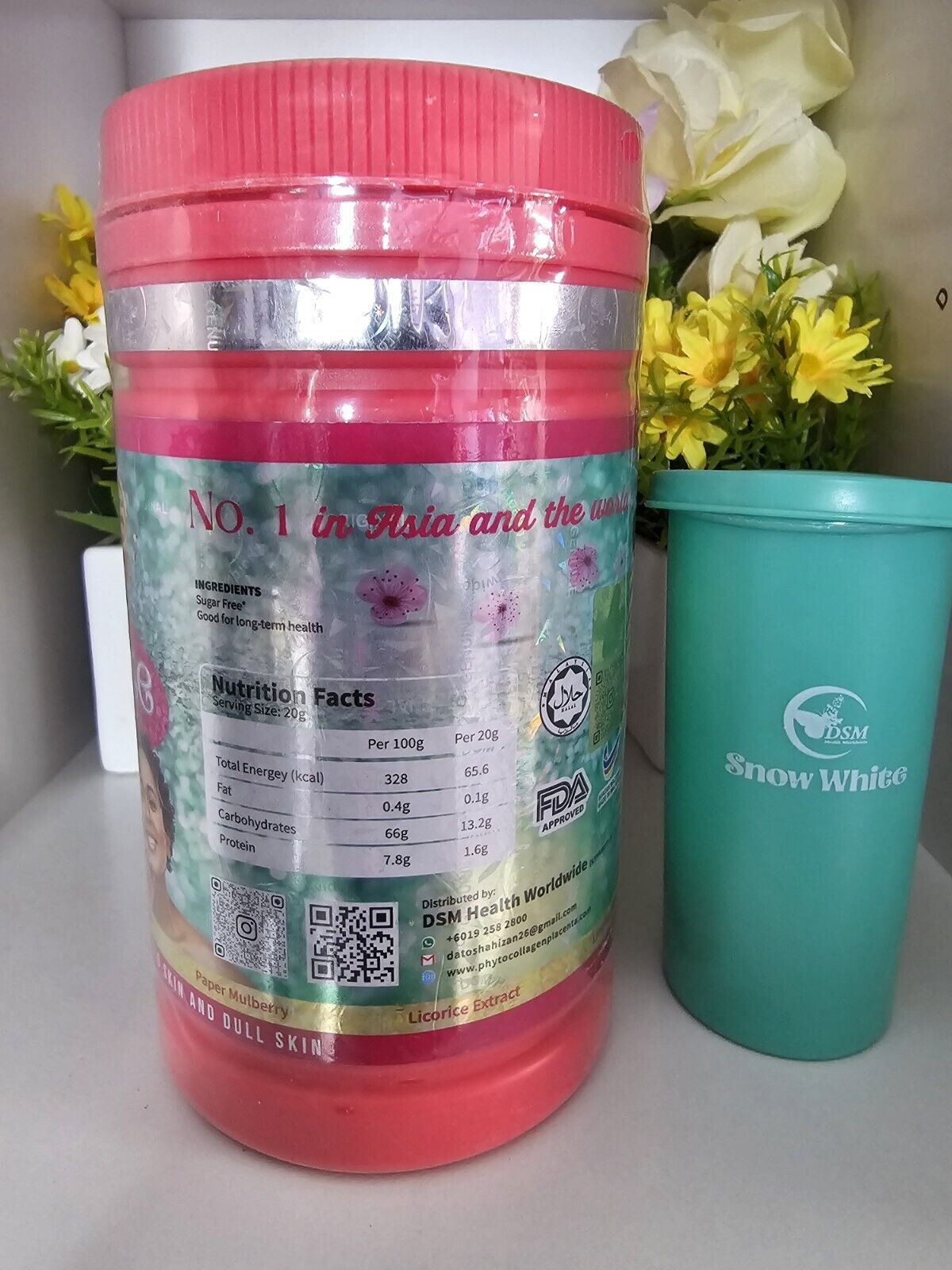 Phyto Snow White Flawless Beauty Skin Lightening Collagen Supplement Fast