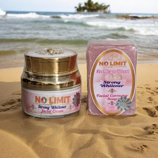 NO Limit Whitenizer Face Cream( Small Size) And Facial Soap. 100% AUTHENTIC