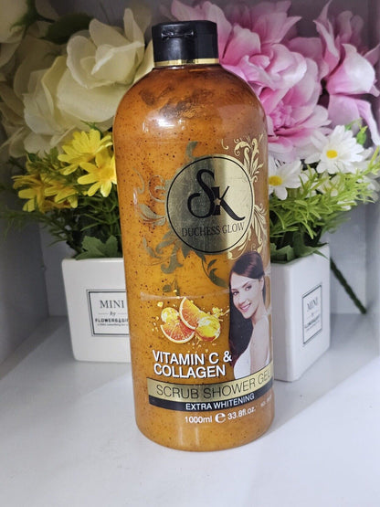 S & K Duchess Glow Vitamin C Collagen Extra Whitening Shower Gel 1000ml