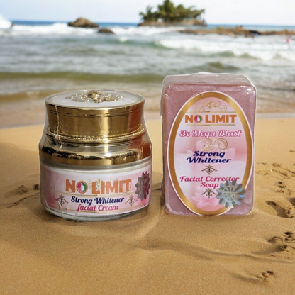 NO Limit Whitenizer Face Cream( Small Size) And Facial Soap. 100% AUTHENTIC