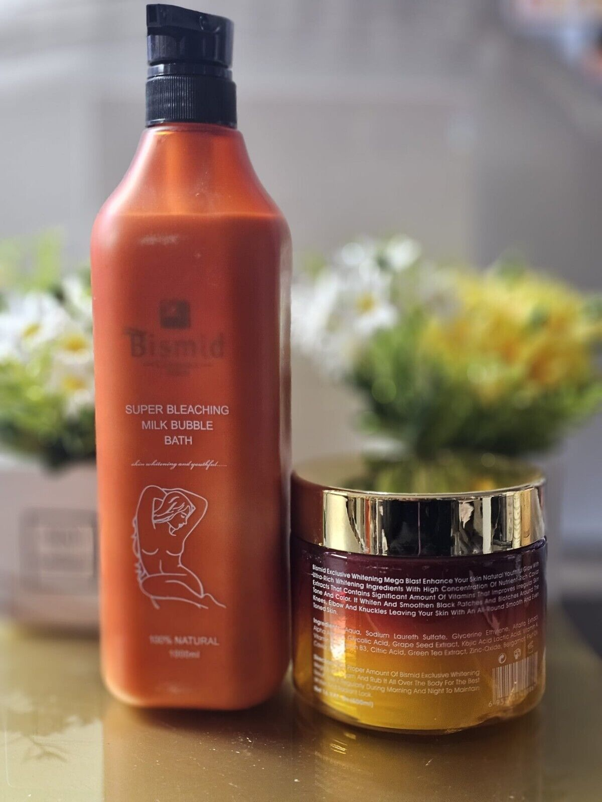 Bismid Cosmetics Exclusive Body Lotion and Shower Bath