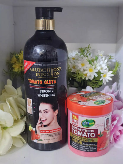 100% Original Veet Gold Tomatoe Super Scrub Tomato 🍅 Shower Gel
