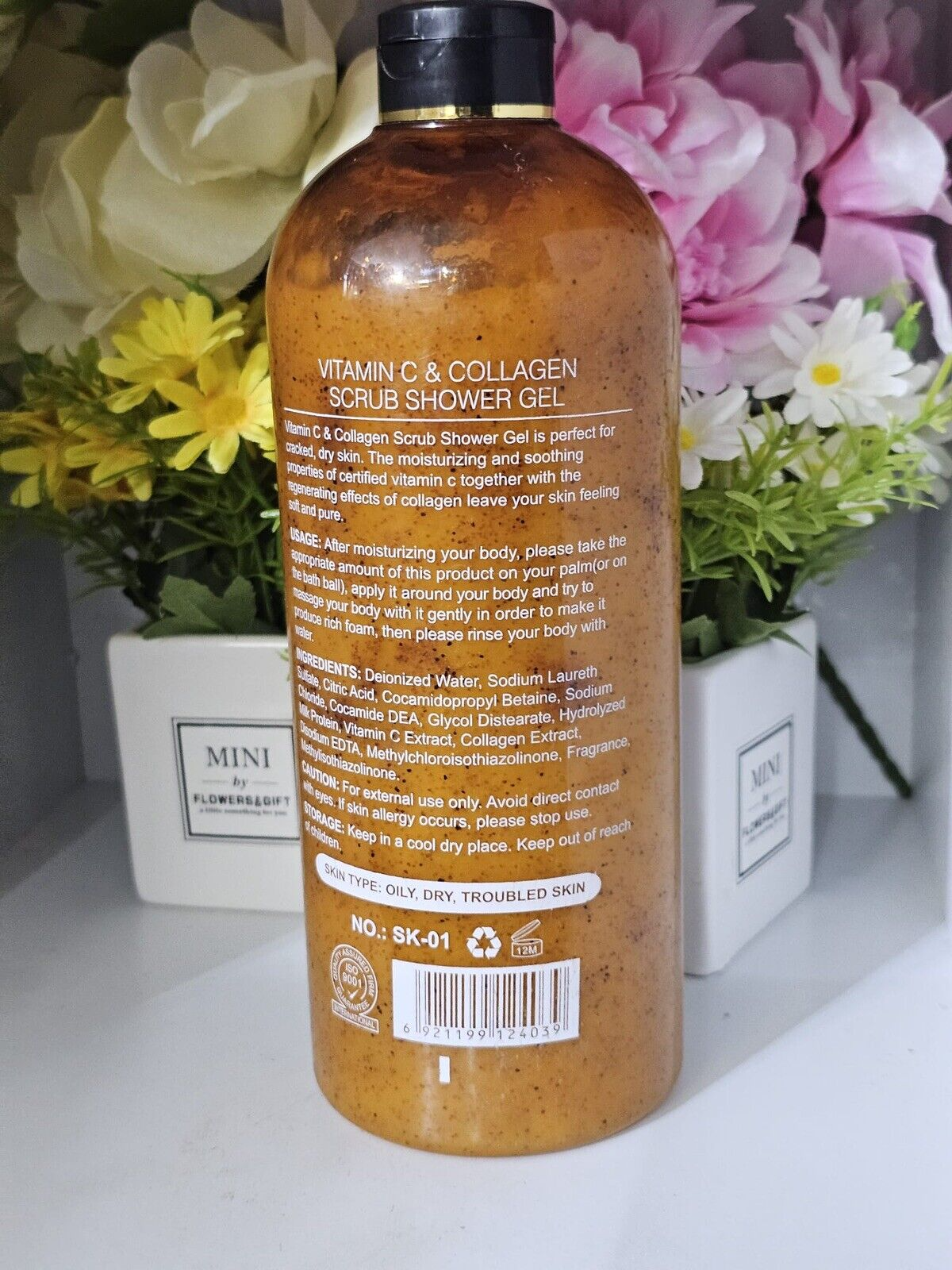 S & K Duchess Glow Vitamin C Collagen Extra Whitening Shower Gel 1000ml