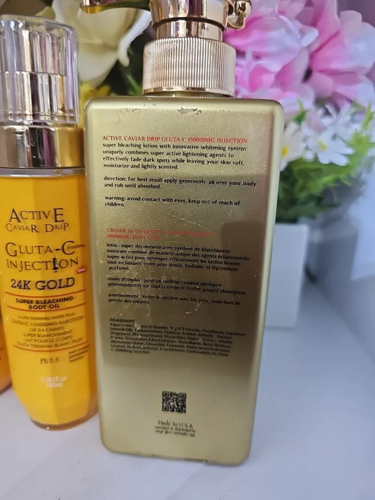 active caviar drip gluta - c injection lotion ,serum And Face Cream