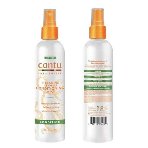 Cantu Shea Butter Leave-In Conditioning Mist, 8 fl oz