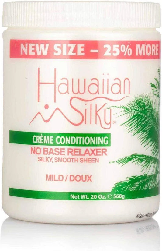 Hawaiian Silky creme conditioning -  No-Base Relaxer - 20 oz