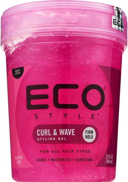Eco Style Curl and Wave Hair Styling Gel 32 oz