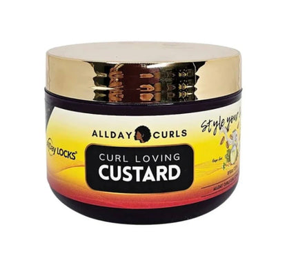 ALLDay Curls, deep conditioning custard  8fl.oz