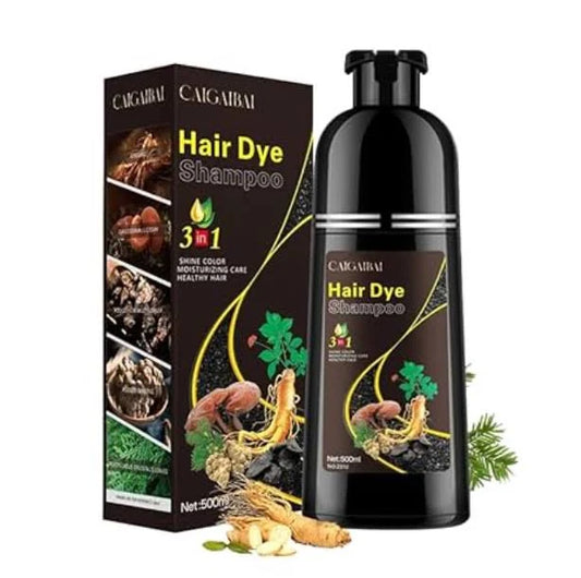 Caigaibai 3-in-1 Hair Dye Shampoo 1.76 fl oz